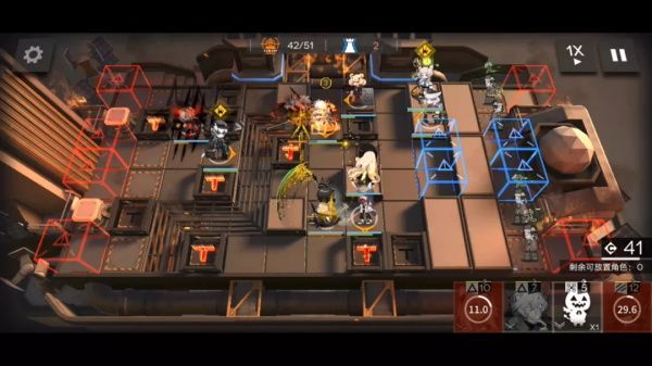 《明日方舟》H8-4狂夜行动-4低配三星打法攻略