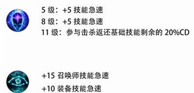《英雄联盟》S11技能急速和冷却缩减区别介绍
