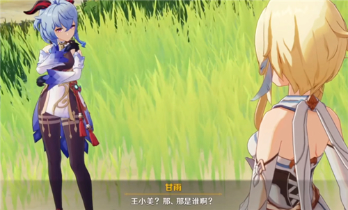 《原神》王小美梗出处含义