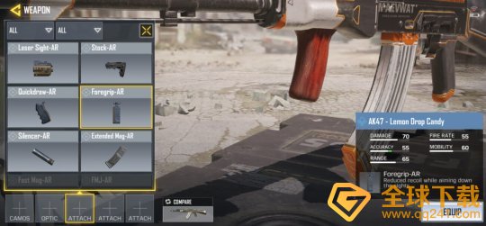 《使命召唤手游》突击步枪配件搭配一览