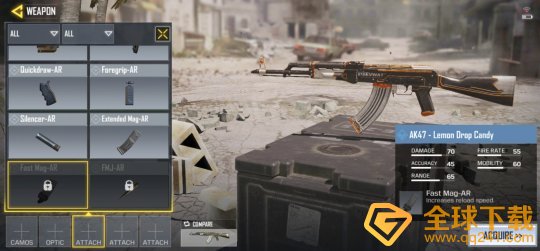 《使命召唤手游》突击步枪配件搭配一览