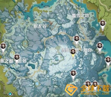 《原神》冰盾丘丘人暴徒刷新位置一览