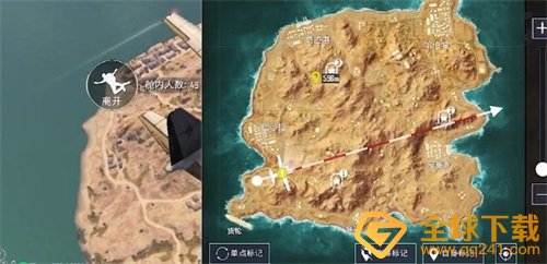 《和平精英》黄金岛矿机位置分享