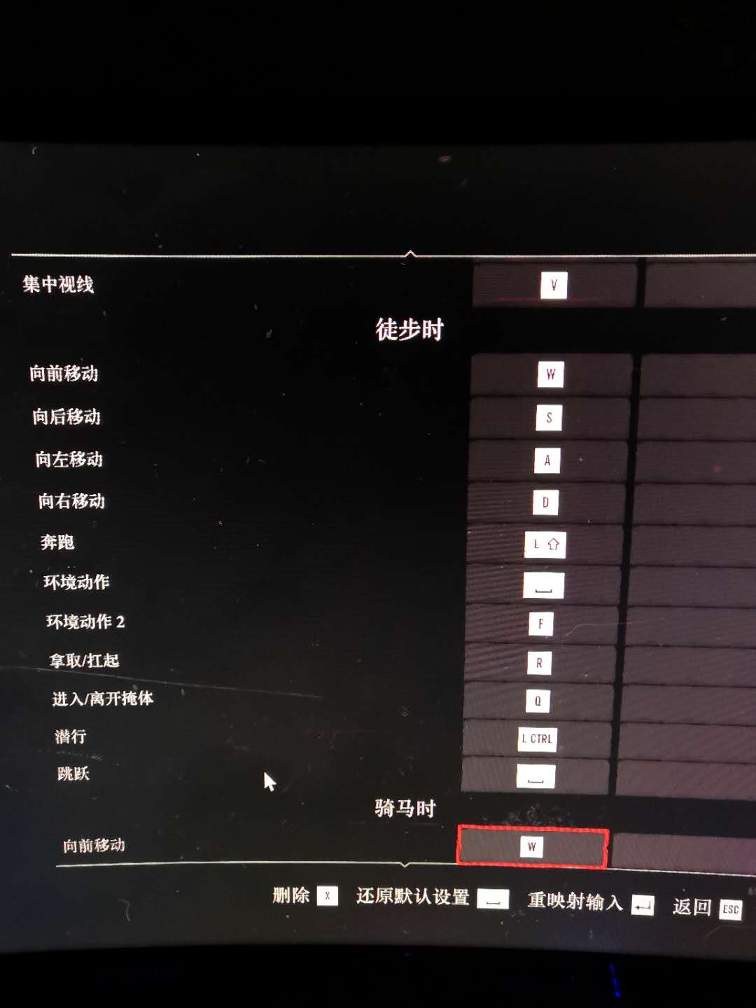《荒野大镖客2》PC按键分享介绍