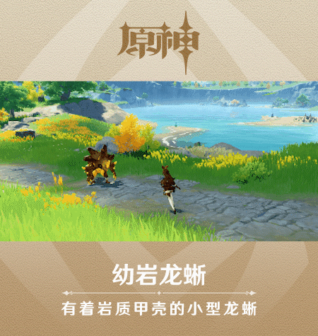 《原神》新怪物幼岩龙蜥图鉴一览