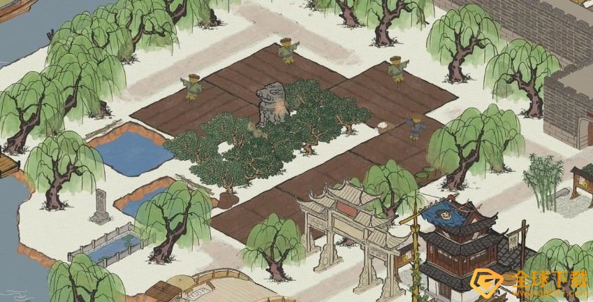 《江南百景图》全绿布局攻略