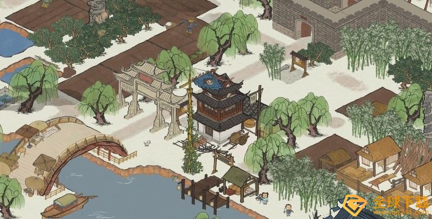 《江南百景图》全绿布局攻略