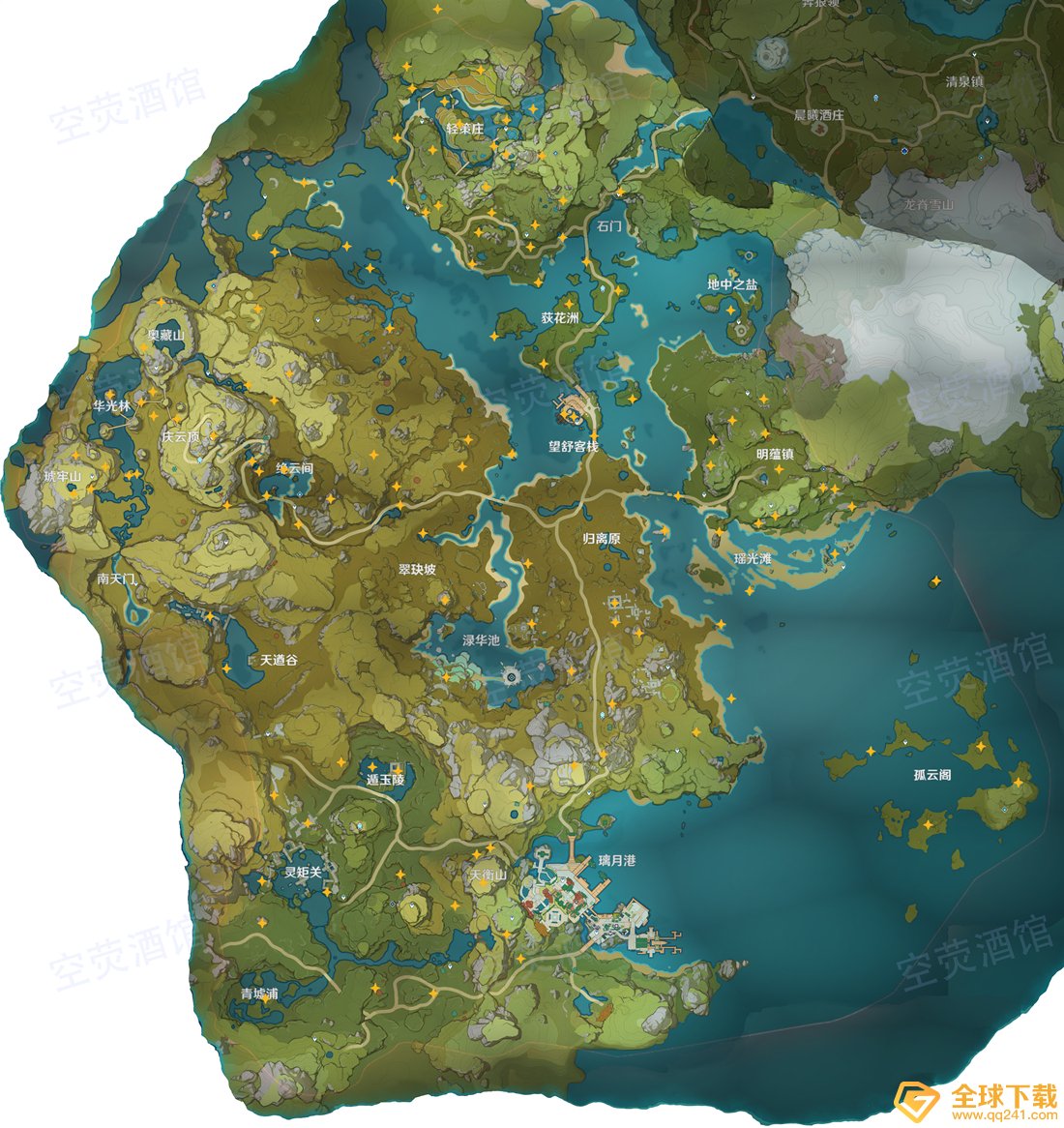 《原神》岩神瞳位置一览