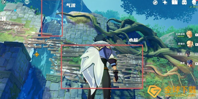 《原神》林中废墟爬法攻略