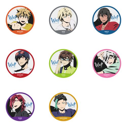 冲浪题材跨媒体企划《WAVE！！》手机游戏今冬推出释出主要角色8人视觉图