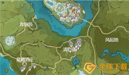 《原神》慕风蘑菇分布位置一览