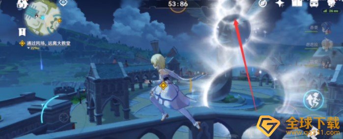 《原神》逃离大教堂飞行攻略