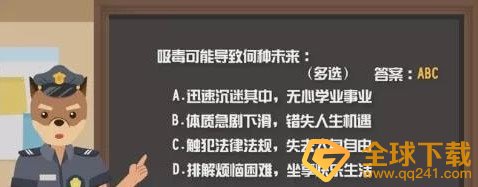 2020《青骄第二课堂》初一X侦探平行世界禁毒记答案分享