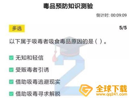 2020《青骄第二课堂》初二毒品预防知识测验答案分享