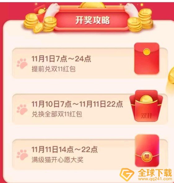 2020《淘宝》超级星秀猫满级新秀猫红包兑换时间