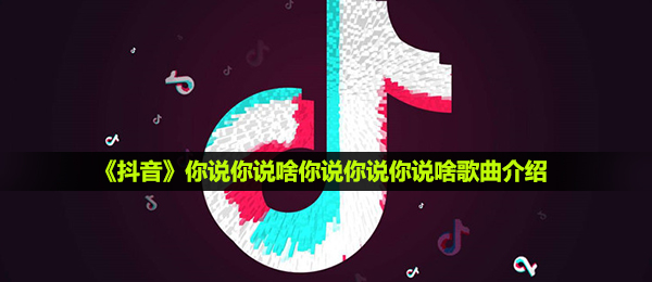 《抖音》你说你说啥你说你说你说啥歌曲介绍