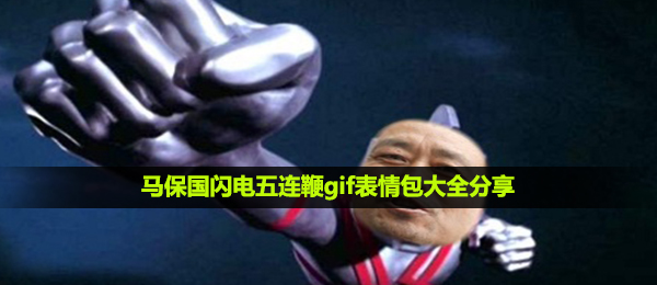 马保国闪电五连鞭gif表情包大全分享