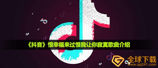 《抖音》恨幸福来过恨我让你寂寞歌曲介绍
