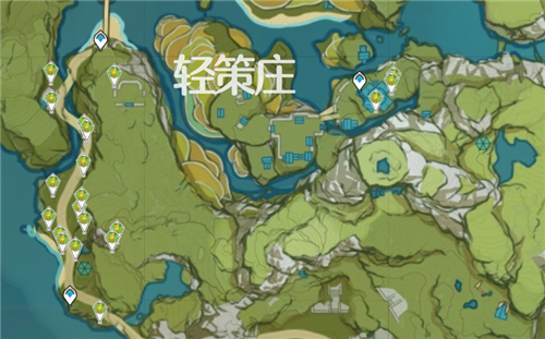 《原神》竹笋位置刷新点总览