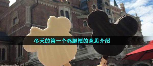 冬天的第一个鸡腿梗的意思介绍