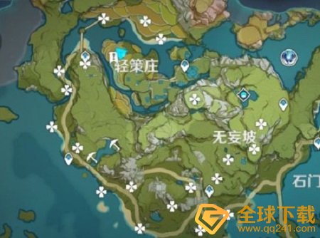 《原神》轻策庄陨星碎屑位置一览