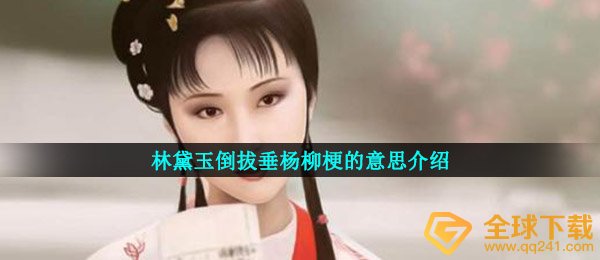 林黛玉倒拔垂杨柳梗的意思介绍