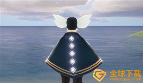 《光遇》墨绿斗篷外观欣赏