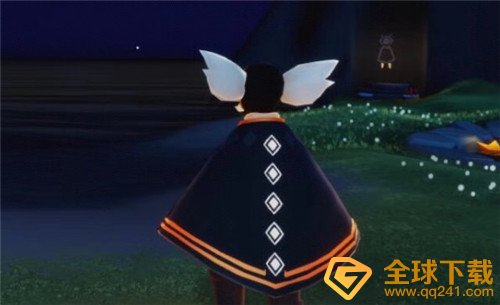 《光遇》墨绿斗篷外观欣赏