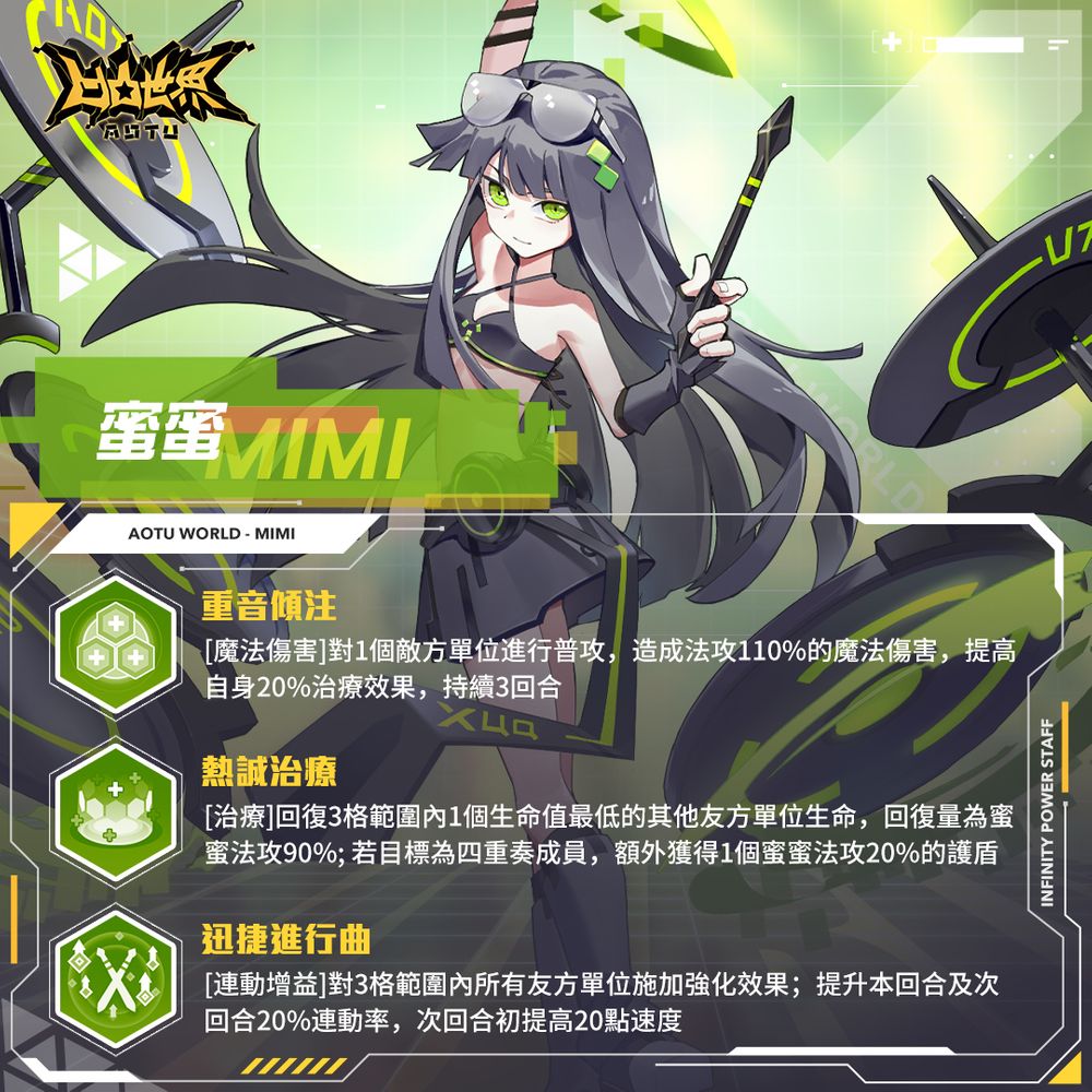 速战策略RPG《凹凸世界》全新角色组合「四重奏女团」登场