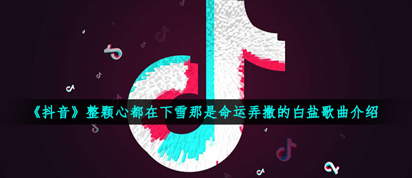 《抖音》撒盐歌曲信息介绍