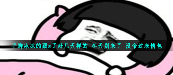 手脚冰凉的跟s了好几天样的 冬天别来了 没命过表情包大全分享