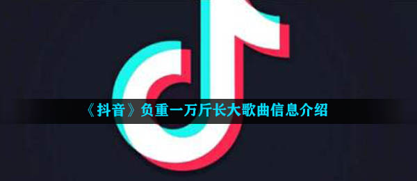 《抖音》负重一万斤长大歌曲信息介绍