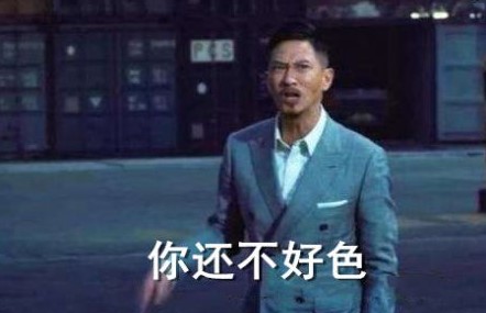 《抖音》渣渣辉作为女孩子你不抽烟不喝酒也就算了你还不好色GIF表情包分享