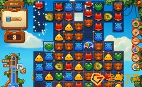 《开心消消乐》583关三星过关攻略
