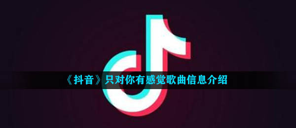 《抖音》只对你有感觉歌曲信息介绍