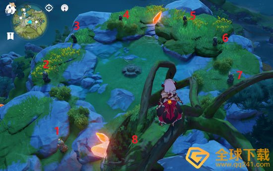 《原神》龙头雕像点亮顺序一览