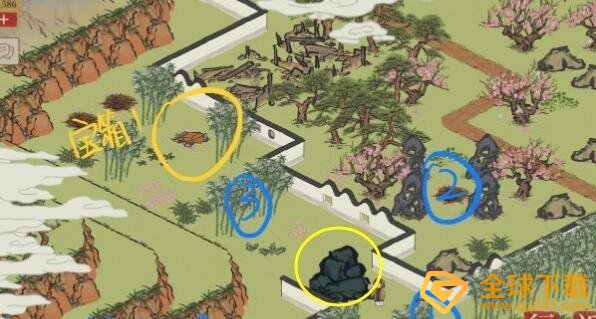 《江南百景图》桃花坞宝箱位置一览