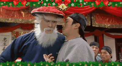 关羽版圣诞老人表情包大全分享