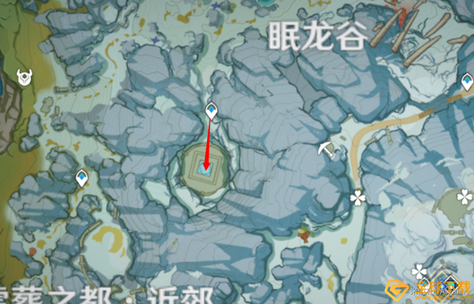 《原神》1.2雪山版八个石碑解谜过程分享