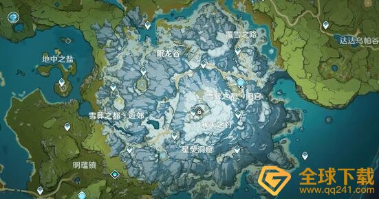 《原神》霜噬结晶分布位置一览