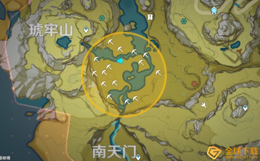 《原神》秘宝迷踪藏宝地9南天门位置介绍