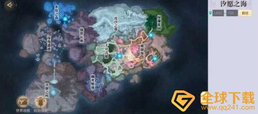 《天谕手游》潮汐封印四个景点位置介绍