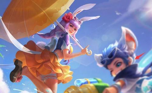 《王者荣耀》女英雄泳装图片分享