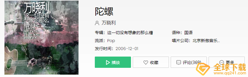《抖音》陀螺歌曲介绍