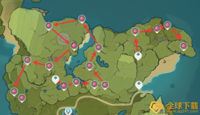 《原神》红色采集物拍照位置介绍