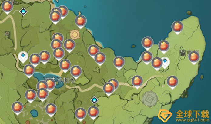 《原神》红色采集物拍照位置介绍