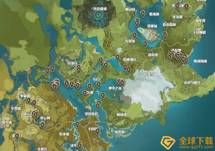 《原神》红色采集物拍照位置介绍