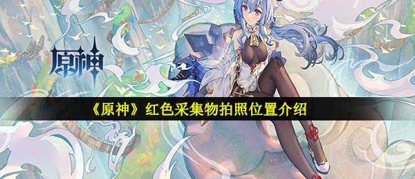 《原神》红色采集物拍照位置介绍