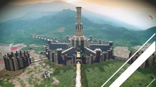 玩家在《无人深空》中还原《上古卷轴4：湮没》帝都 极致细节