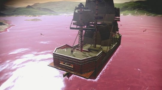 玩家在《无人深空》中还原《上古卷轴4：湮没》帝都 极致细节